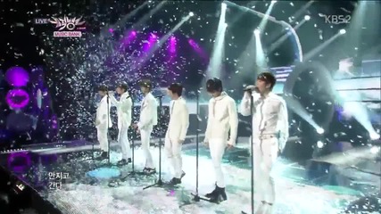 (hd) Boyfriend - Standing with U + I Yah ~ Music Bank (11.01.2013)