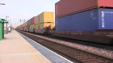 Monster Bnsf Stack Train