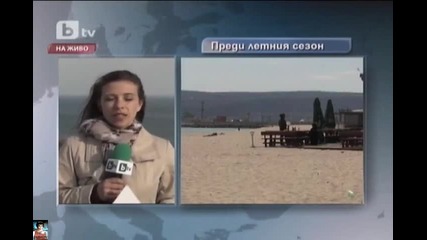 Плажовете във Варна преди летния сезон