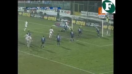 Аталнта 3:1 Интер Златан Ибрахимович гол 18.01