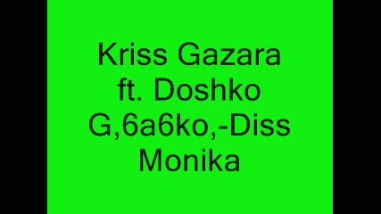 Kriss Gazara ft. Doshko G, 6a6ko, - Diss Monika 