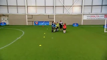 Футболно умение - Как да вкараме гол с по - слабият си крак като Нани 
