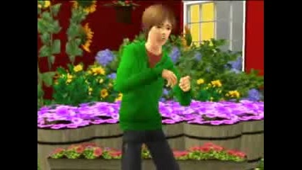 (sims 3) Justin Bieber - One Less Lonely Girl 