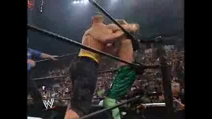 Wwe Judgment Day 2003 - John Cena & Fbi vs Rhyno, Chris Benoit & Spanky |hq| 