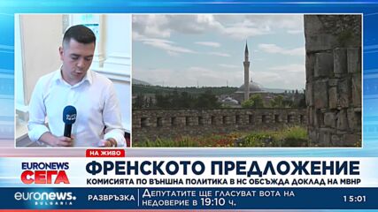 Френското предложение: Комисията по външна политика в НС обсъжда доклад на МВнР
