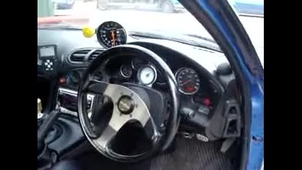 mazda rx 7 600bhp bayside blue beast 