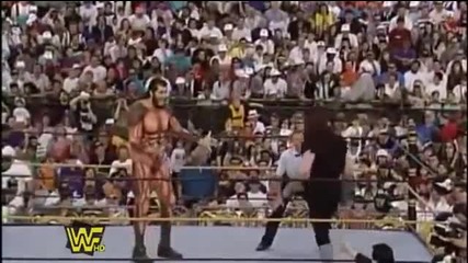 Undertaker vs giant gonzalez Wf wesal mania 9