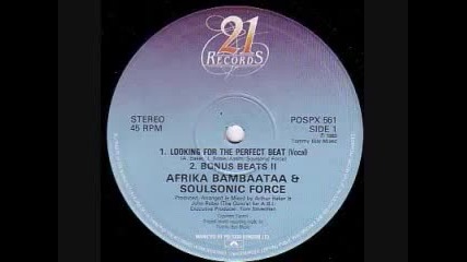 Africa Bambaataa- Looking for the perfekt beat
