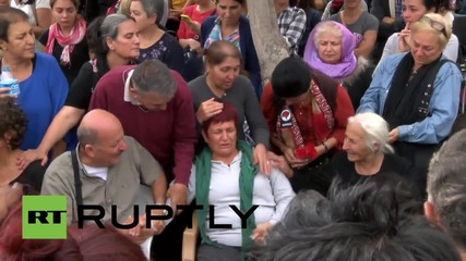 Turkey: Thousands line Ankara's streets to pay respects to bomb attack victim