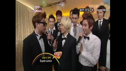 Super Junior Cut ~ Music Bank (05.08.11)