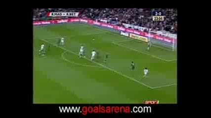 Real Madrid - Real Betis 6 - 1 All Goals!!!21.02.2009