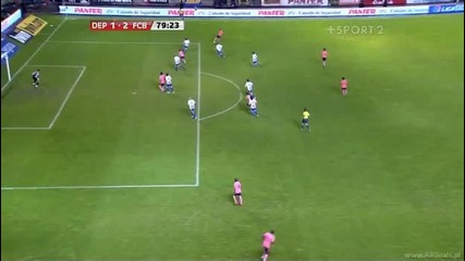 Депортиво - Барселона 3:1 Гол на Меси 
