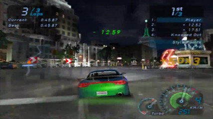 Lap knockout Race ; nfs 7 underground