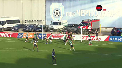 Черно море - Лудогорец 1:1 /първо полувреме/