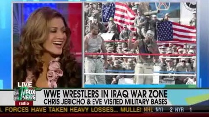 Chris Jericho and Eve appear on Fox & Friends