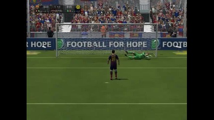 Fifa 14 (demo) Barcelona vs Borussia Dortmund Дузпи
