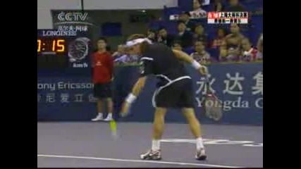 Federer Vs Ferrer - Shanghai 07 Pt 1