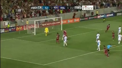 Real Salt Lake - San Jose. Акценти от срещата