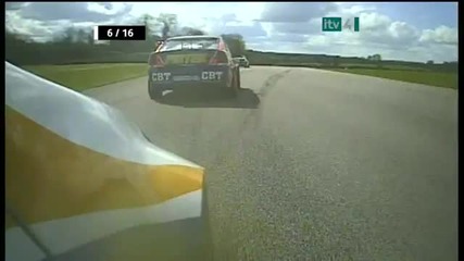 2010 Btcc - Race 1 at Thruxton - Part 2 of 4 