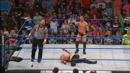 Austin Aries and Bobby Roode vs. Christopher Daniels and Kazarian - May 9 Impact