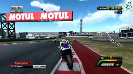 Motogp™13 Gameplay Austin Valentino Rossi [hd]
