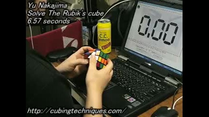 Най-бързото редене на кубчето рубик - 6.57 секунди !!