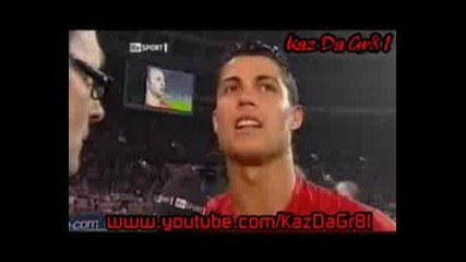 Cristiano Ronaldo Интервю - 22.05.2008.