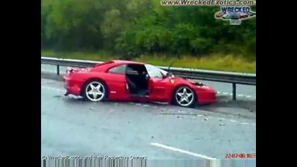 Ferrari Crash compilation 