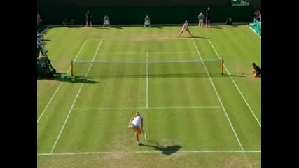 Мария Шарапова - Анастасия Пивоварова 6 - 1 6 - 0 1 кръг Уимбълдън 