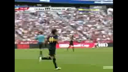 Boca H. 1 - 2 Manchester United - Audi Cup 2009 [ All Goals ]