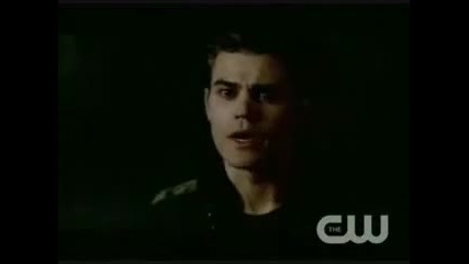 The Vampire Diaries Scene Tease (damon wont shut up!) ... 