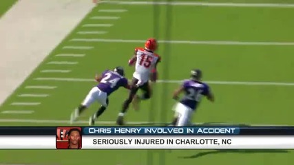 Life Threatening: Nfl Player Chris Henry Seriously Injured By His Fiance During Domestic Dispute! 
