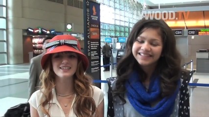 Bella Thorne and Zendaya Coleman head to Dubai