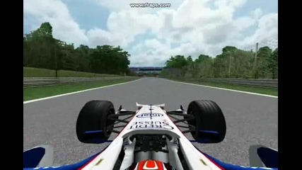 F1 Challange 2008 Bmw Sauber Monza обиколка 