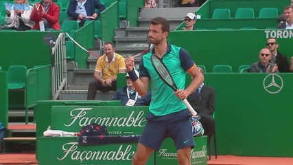 Hot Shot на Григор Димитров 16.04.2015 ( Monte-carlo 2015)