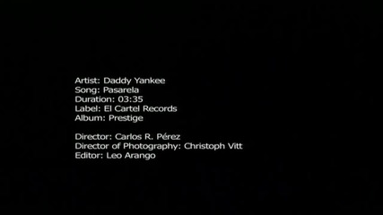 Daddy Yankee - Pasarela (official Video)