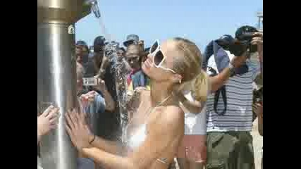 Paris Hilton На Плажа