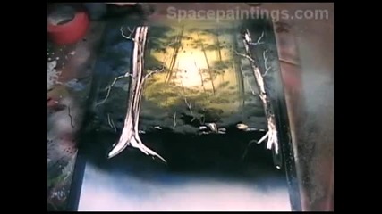 Спрей Рисуване на Гора