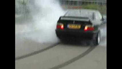 Bmw E36 M3 Gt Burnout