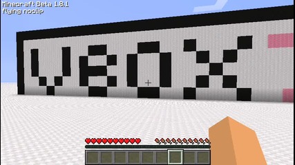 Minecraft : My Pixel art Vbox7 Logo :]