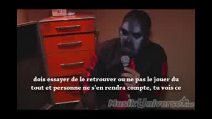 интервю с paul slipknot musikuniverse montreal . 2009