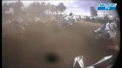 Big crash Motocross Mx2 Czech Republic 2010