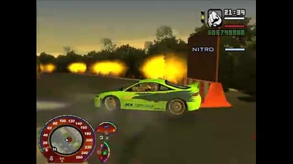 Gta Sa - Drift Track 1 - Mitsubishi Elipse