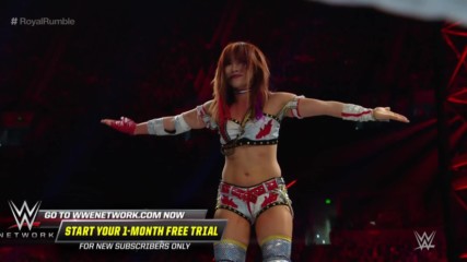 Kairi Sane makes a major impact in the Women's Royal Rumble Match: Royal Rumble 2019 (WWE Network Exclusive)