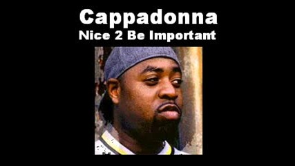 Cappadonna  -  Nice 2 Be Important