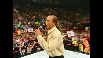 Shawn Michaels - промо в Монреал, Raw - 2005 г. 