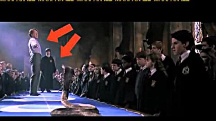 филмови грешки на Хари Потър и стаята на тайнит