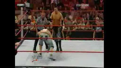 Wwe - John Cena vs The Miz ( Lumberjack Match ) 