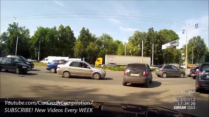 Car Crash Compilation # 28 - July 2013