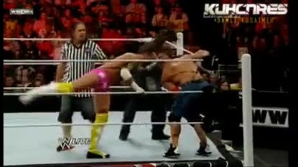 jonh cena and rey misterio vs Cm Punk and R-truth